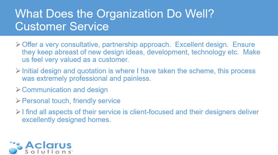 So, and for only a short while longer, here's highlighting a key part of our recent customer care survey, before the Pinders Design Awards tomorrow (fingers crossed-we're up for 4!)

"Here’s the second piece of information that we wanted to share  #awardwinning #interiors