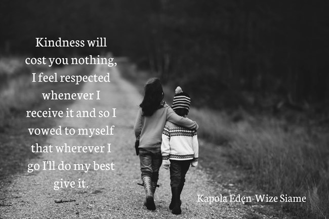 edenwize's tweet photo. I remember a time back in high school where it was cool to be rude and being mean was seen as a sign of strength, today all I see in a bad mannered temperament (character) is ugliness. Even the meanest amongst us still want to be treated with Kindness, isn’t that something? https://t.co/46X8nGcSJo