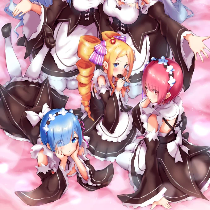 #絵柄が好みっていう人にフォローされたい 
【リゼロ編】
レムやエミリアが多めかもです 