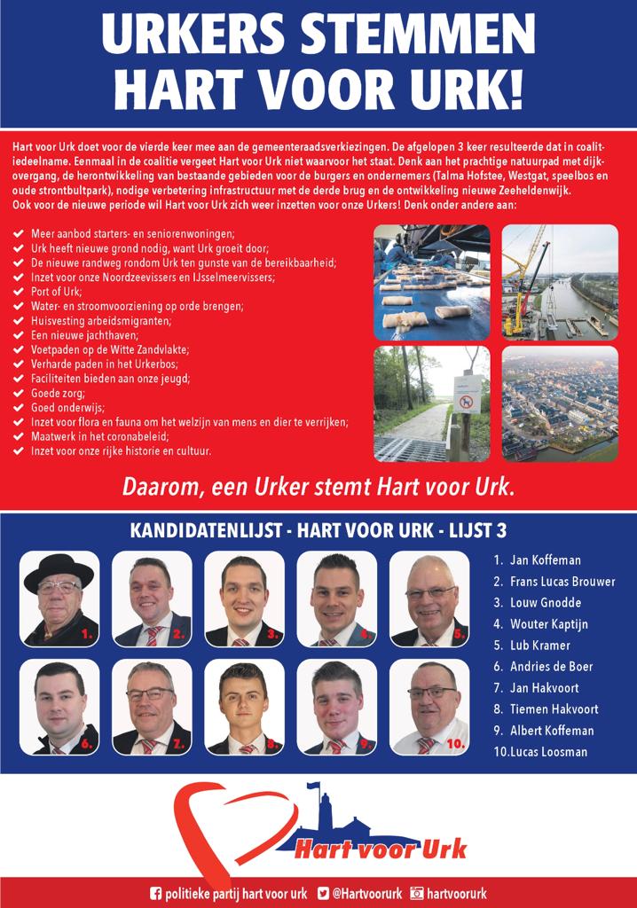 Daarom, een Urker stemt Hart voor Urk!

#UrkersstemmenHartvoorUrk