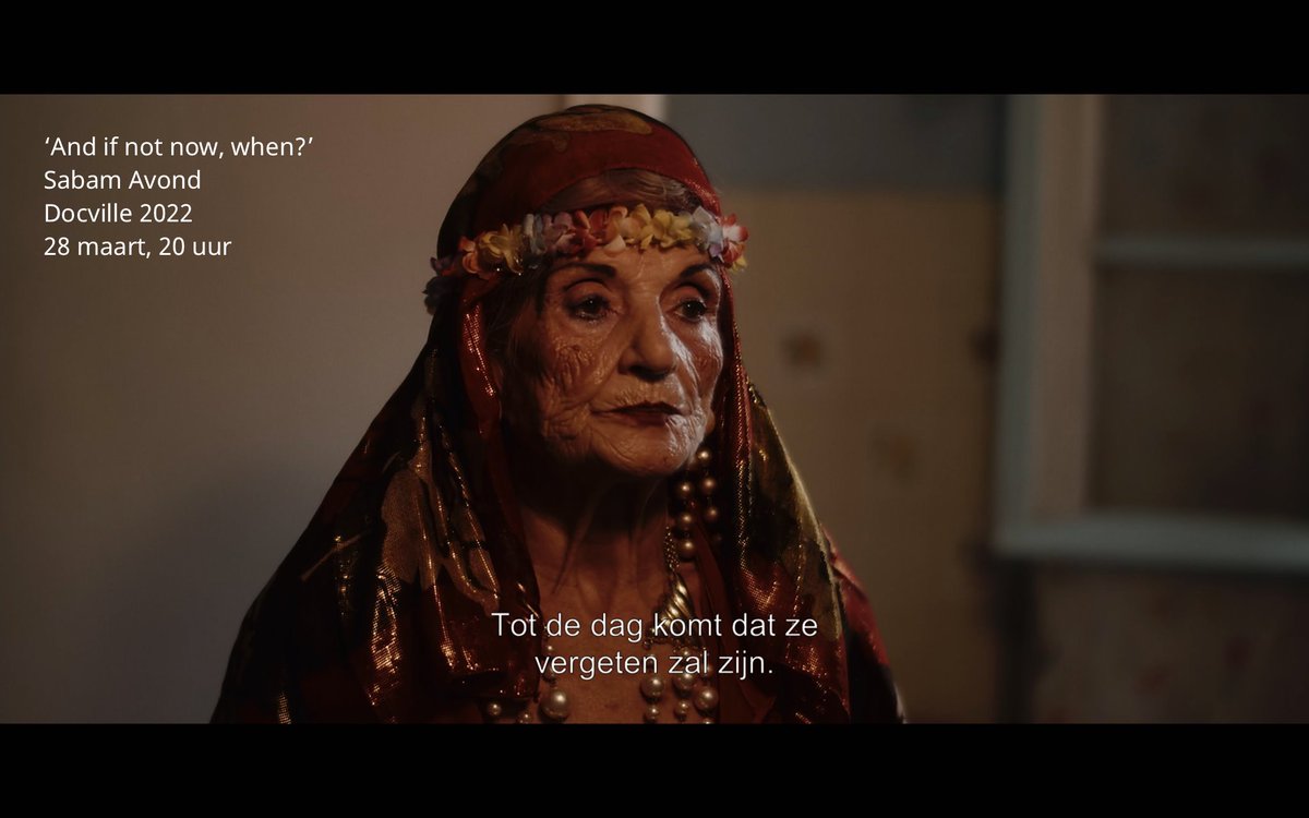 Goed nieuws voor mijn afstudeerfilm die me zo dierbaar is. 'And if not now, when?' is geselecteerd voor de Sabam Avond op het internationaal documentairefestival Docville op 28 maart. lnkd.in/dX6wFt-J
Meer info over mijn film lees je op lnkd.in/dWEBrjvS