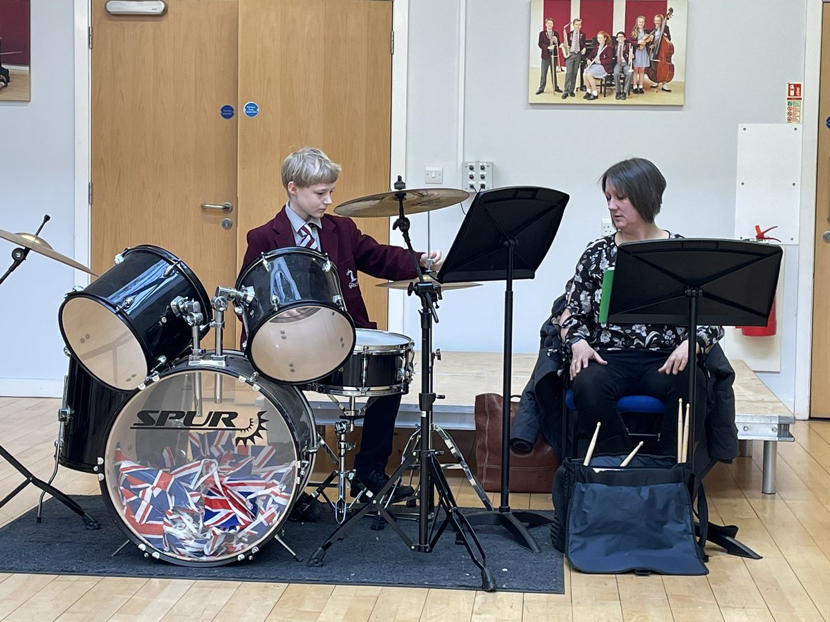 sarahmiles1975's tweet photo. @WinterfoldhsM @winterfoldhs A great start to the Drums Mini-Me Concert this morning - well done to all of the drummers #WHSMusic https://t.co/vZvfNw6Gbm