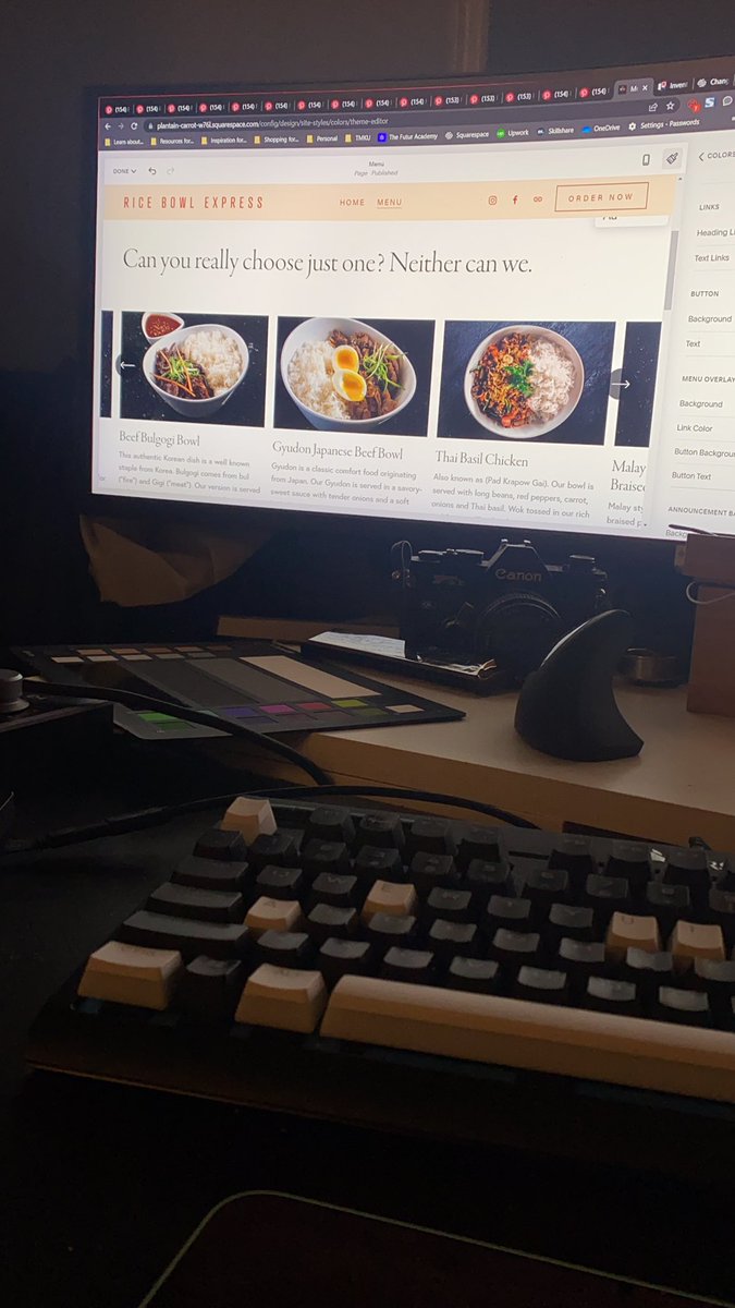 thegreyemperor's tweet photo. Nearly 20 hours of web design, graphic design, process documentation, logo design, photo editing, ad creative design, and social media management. Pretty sure I’m forgetting a few. Maybe I should sleep today. https://t.co/ocUqRo8xFn
