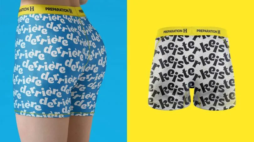 creativeboom's tweet photo. Taboo smashing Preparation H rebrand finds the funny side of haemorrhoids https://t.co/1gjP4KZDKN https://t.co/SV5s26JOF3
