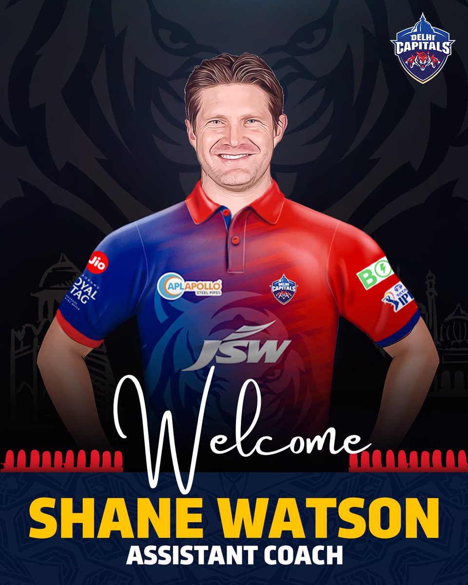 DelhiCapitals's tweet image. 🚨 ANNOUNCEMENT 🚨

It gives us great pleasure to welcome one of the greatest T20 all-rounders &amp;amp; a bona fide IPL legend to the Delhi Capitals as an Assistant Coach 🤩

Can't wait to have you in the DC camp, @ShaneRWatson33 💙

🔗 bit.ly/3w9qB4q

#YehHaiNayiDilli #IPL2022
