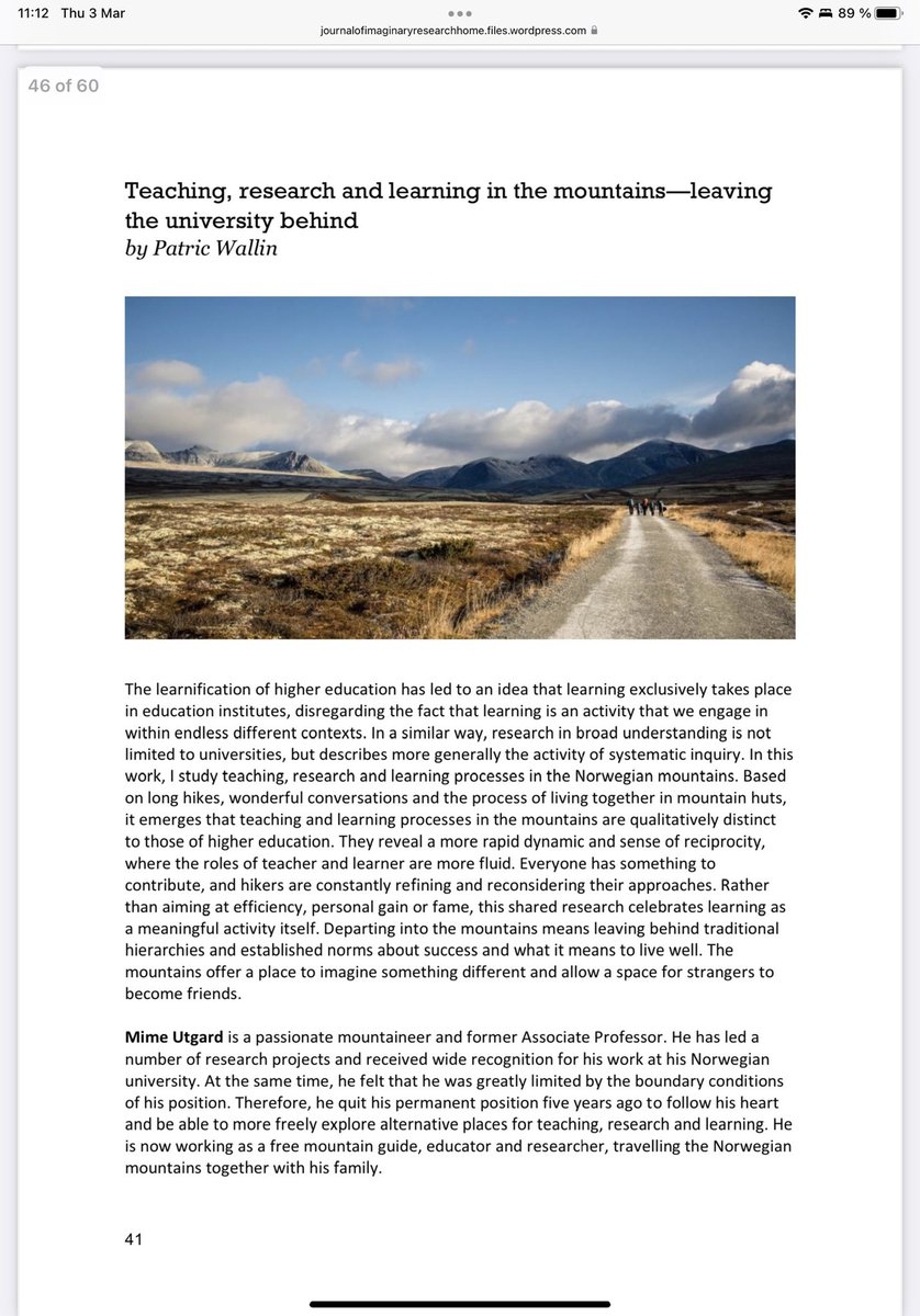 PatricWallin's tweet photo. I am glad & grateful that my #ImaginaryResearch was included in the latest issue of the Journal of Imaginary Research. It was fun to work with this - doing something familiar but different #AbstractFiction thank you for providing this space @kayguccione the academy needs this! https://t.co/UXHxKsYWce