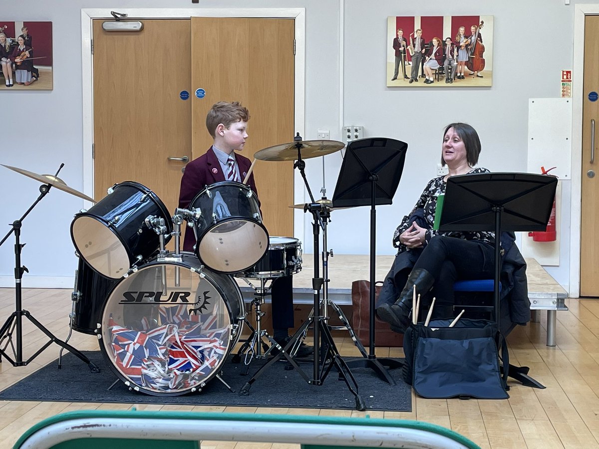 sarahmiles1975's tweet photo. @winterfoldhs @WinterfoldhsM Superstars on the drums this morning - well done everyone! #WHSMusic https://t.co/N2qwJXGqfX
