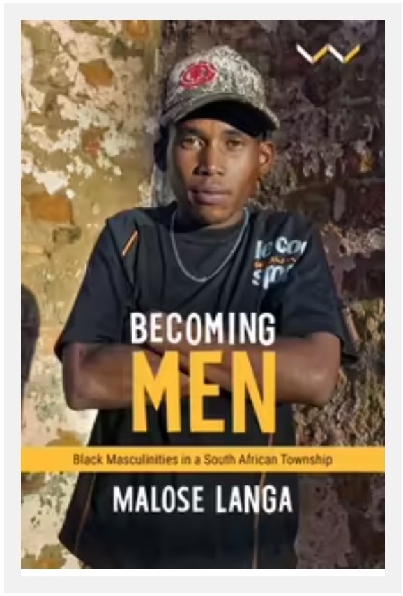 FatCatsBookClu1's tweet photo. 🚨 #BookReviewTuesday 🚨
@LeseTjaDolo reviews 'Becoming Men - Masculinities in a South African Township' by Dr Malose Langa. This book captures the plight of young black men growing up in the townships. https://t.co/KzjHXNlRcV