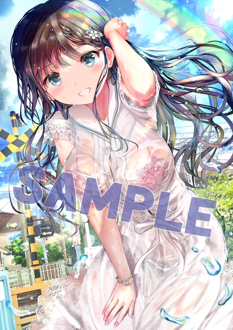 「雨があがってよかったね」
E☆2vol.73で描き下ろさせて頂いた、うちの子「向井沙奈美」の濡れ透けイラストがB4複製原画でご予約受付中です!
直筆サインを入れさせていただきます。
どうぞよろしくお願いいたします。5月9日午前9時までの受付になります。↓
https://t.co/yYhDMbDrWC 