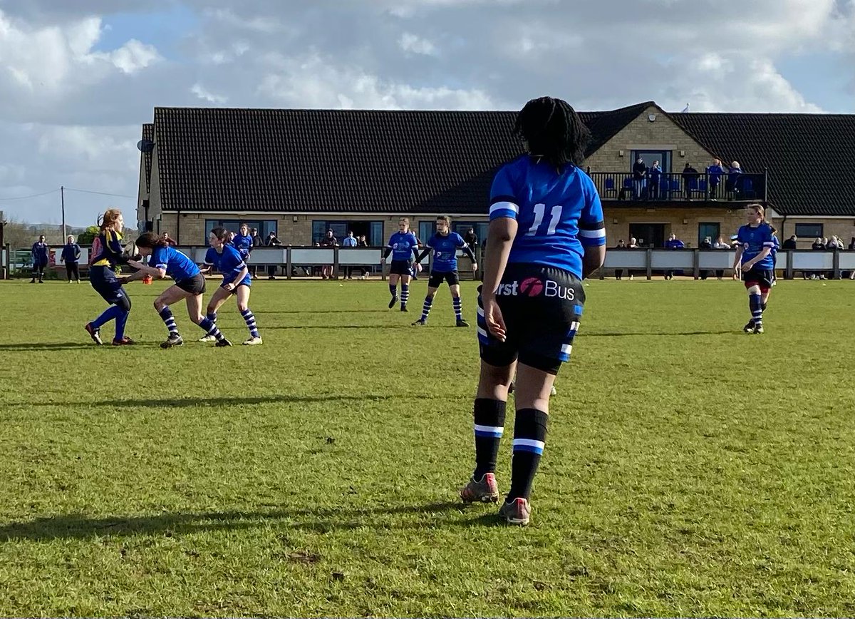 Thanks @TrowbridgeRugby for being such wonderful hosts on Sunday. Bath RFC U14/5 Girls enjoyed a great day of rugby in front of a welcoming crowd & amazing hospitality . Bath RFC Girls cant wait for the next fixture away to @Wellsrfc. Thanks @FirstBusnews & @KESBath for support.