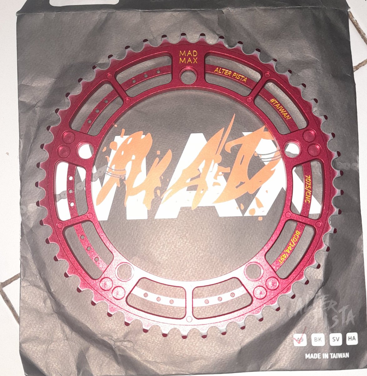 RahValen's tweet photo. #fnfjb
WTS chainring alter madmax 49t
2jt negoin smpe cocok https://t.co/y7DrlN4K7k