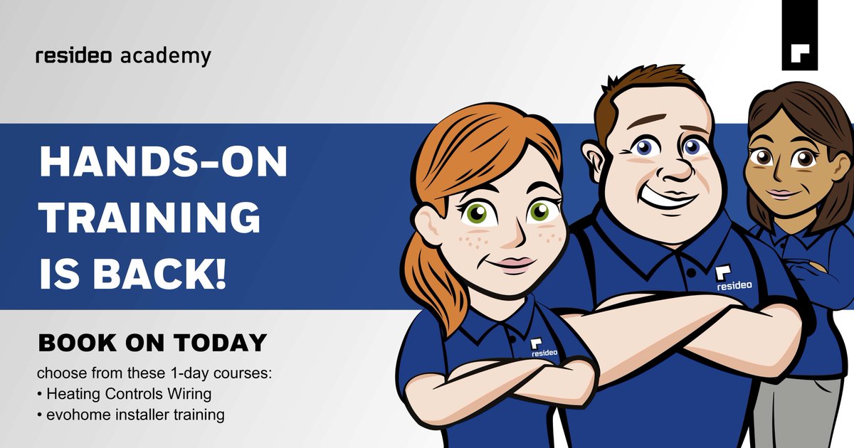 Face 2 face training now available.
Courses can be booked via our website and are available in Corby (Northants), Glasgow and Winnersh (near Reading).
resideoinstallertoolbox.com/facetofacetrai…
#weareresideo #Training