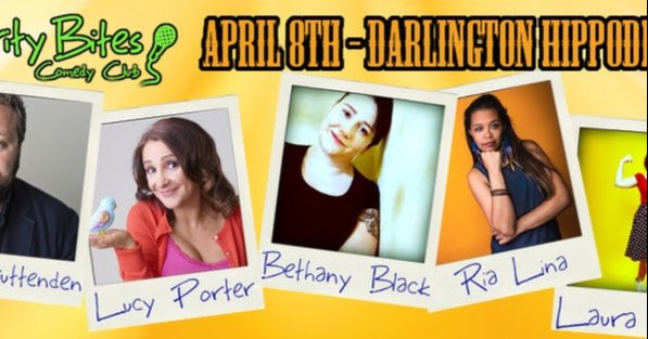 ⚡Hilarity Bites The Hipp ⚡

Teaming up for a fab night of stand up at <a href="/DarlingtonHipp/">darlingtonhipp</a> are <a href="/Halcruttenden/">Hal Cruttenden</a>,
@rialina_, @BeffernieBlack &amp; our Lucy P.

Plus host <a href="/lauralexx/">Laura Lexx - Touring NOW!</a>! ❤️

📅: 6 April
🎟️ buff.ly/37n9VMp

<a href="/HilarityBites/">Hilarity Bites Comedy Club</a>
