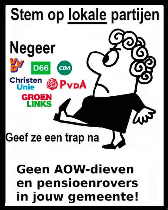 Stem 16 maart Leefbaar Albrandswaard!

#StemLokaal 
#stemzeweg
