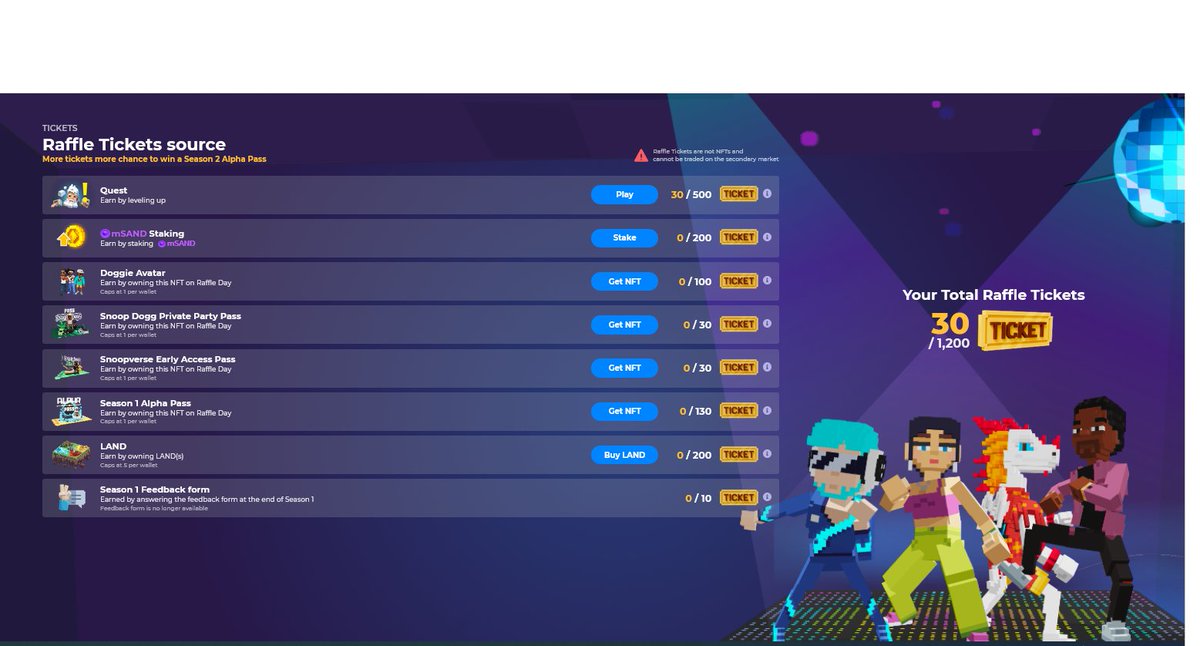 johan_3345's tweet photo. @TheSandboxGame I just participated in the daily #SandboxAlphaS2Contest for a chance to earn up to 1,000 $SAND! Starting March 14 -  Show your Raffle Tickets. Check out my screenshot below! 👇 #SandboxAlphaS2 https://t.co/sc88sfSXtu
