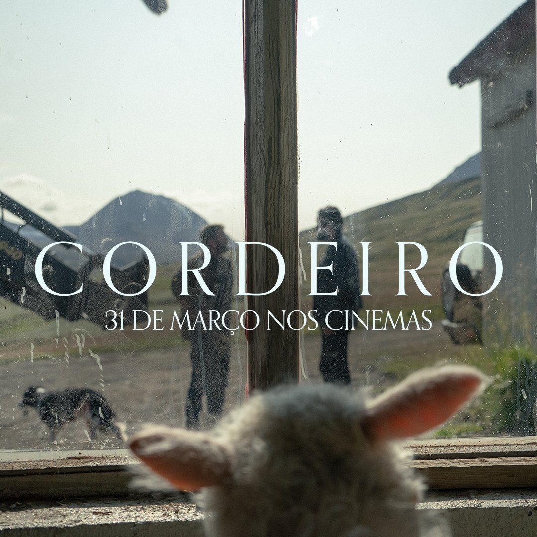 PortugalCinema's tweet photo. "Cordeiro", 31 de Março nos cinemas em Portugal.
#cinemaemportugal #cordeiro #posters #poster #films4you #marçonoscinemas #thriller #suspense #noomirapace @Films4You_PT https://t.co/JlN6dx3fhn