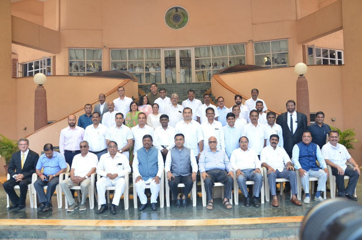 DrPramodPSawant's tweet photo. My best wishes to all the Members of the 8th Goa Legislative Assembly. 1/2 https://t.co/ZYdE1jfxkx