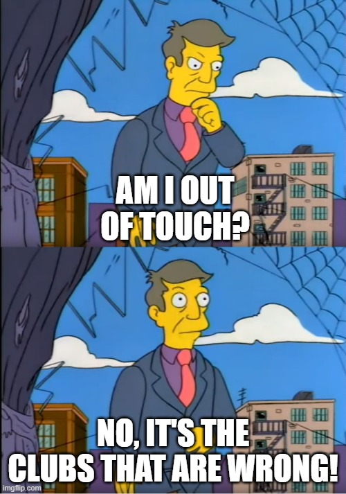 The FRM when they see massively lopsided results and watch teams struggle to line up a bare 15 on a weekly basis