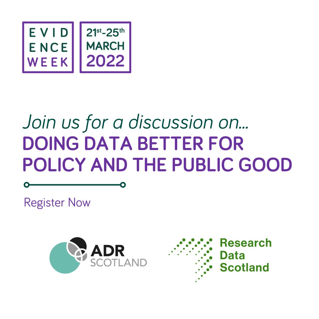 SCADR_data's tweet image. Looking forward to this next week - sign up for our session on 22 March @ 3pm with 
@RDS_Scotland @HallidayRoger @SGJusticeAnalys @athers1 
 senseaboutscience.org/evidence-week-…
 #EvidenceWeek #data