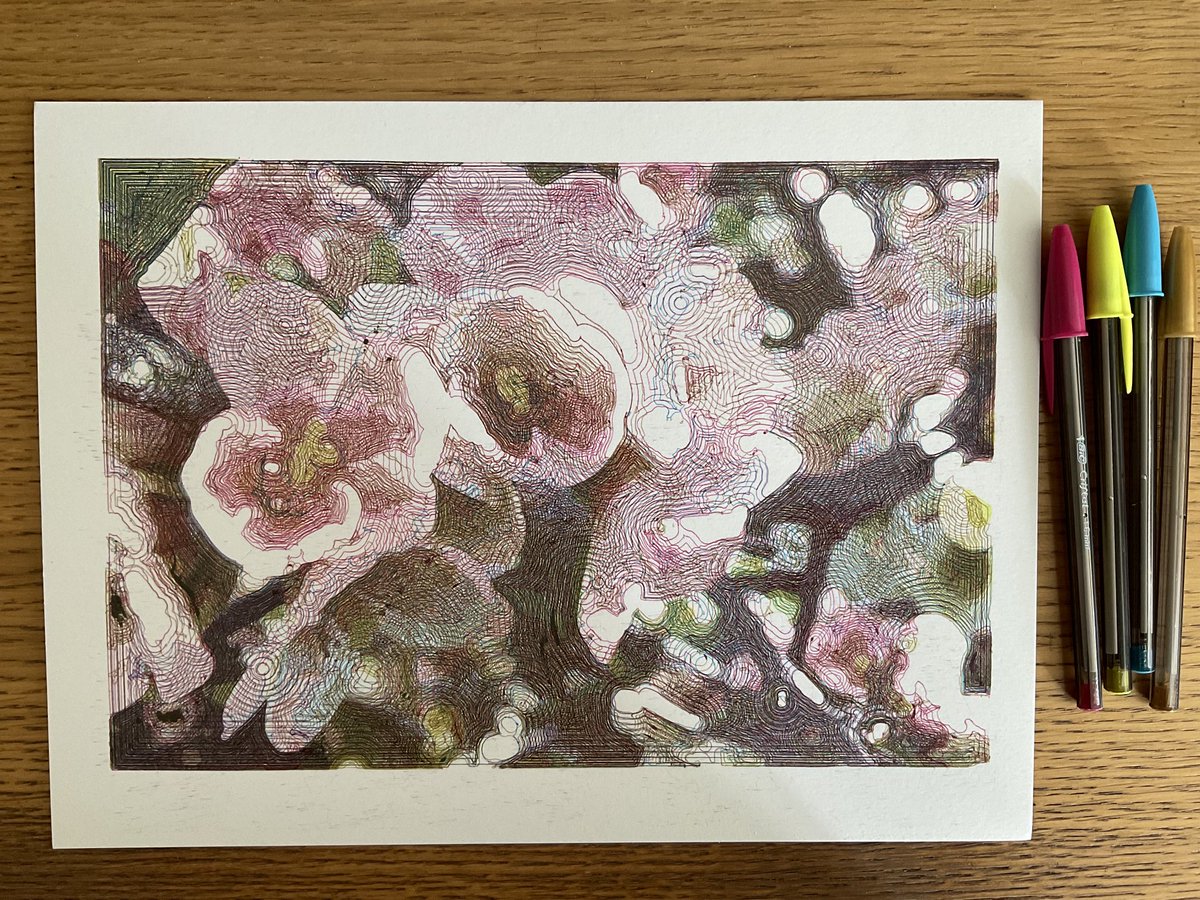 DrRJMondragon's tweet image. spring #plottertwitter #polargraph #vplotter