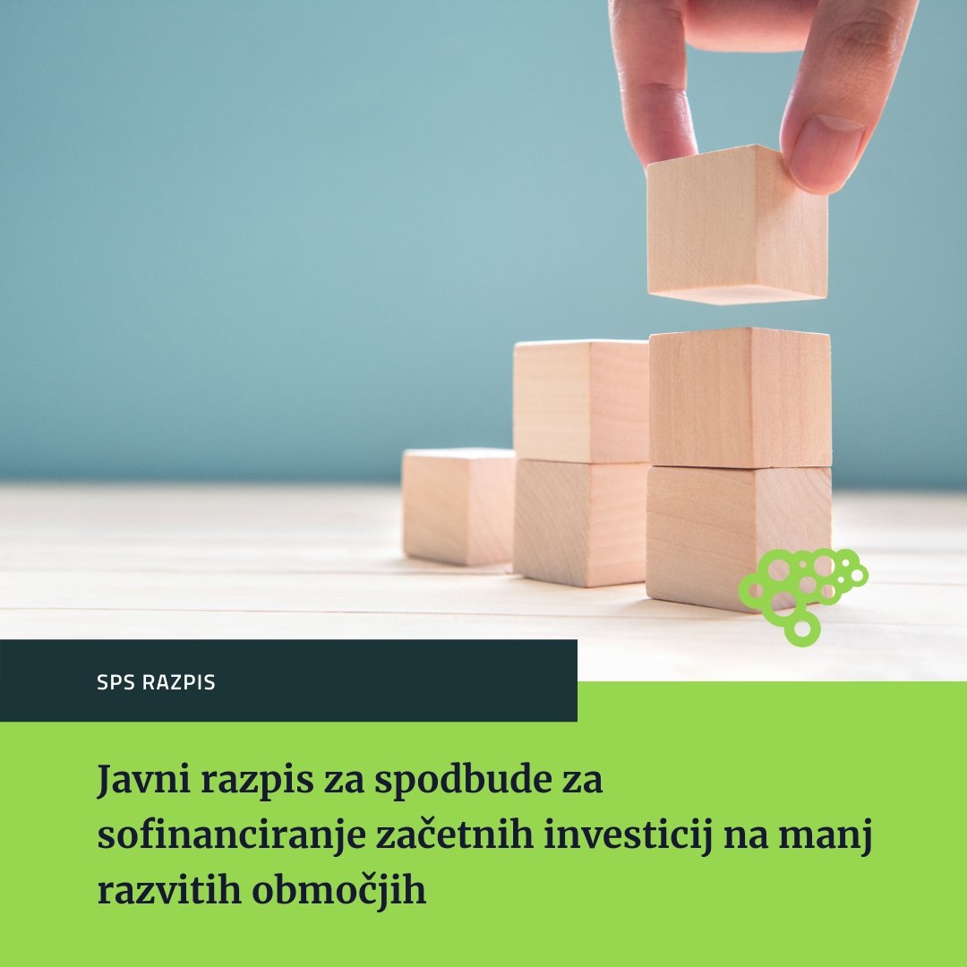 SGZNews's tweet photo. P4I 2022 - Javni razpis za spodbude za sofinanciranje začetnih investicij na manj razvitih območjih
https://t.co/s8IUTaSa7K https://t.co/5BbRNhbGkC