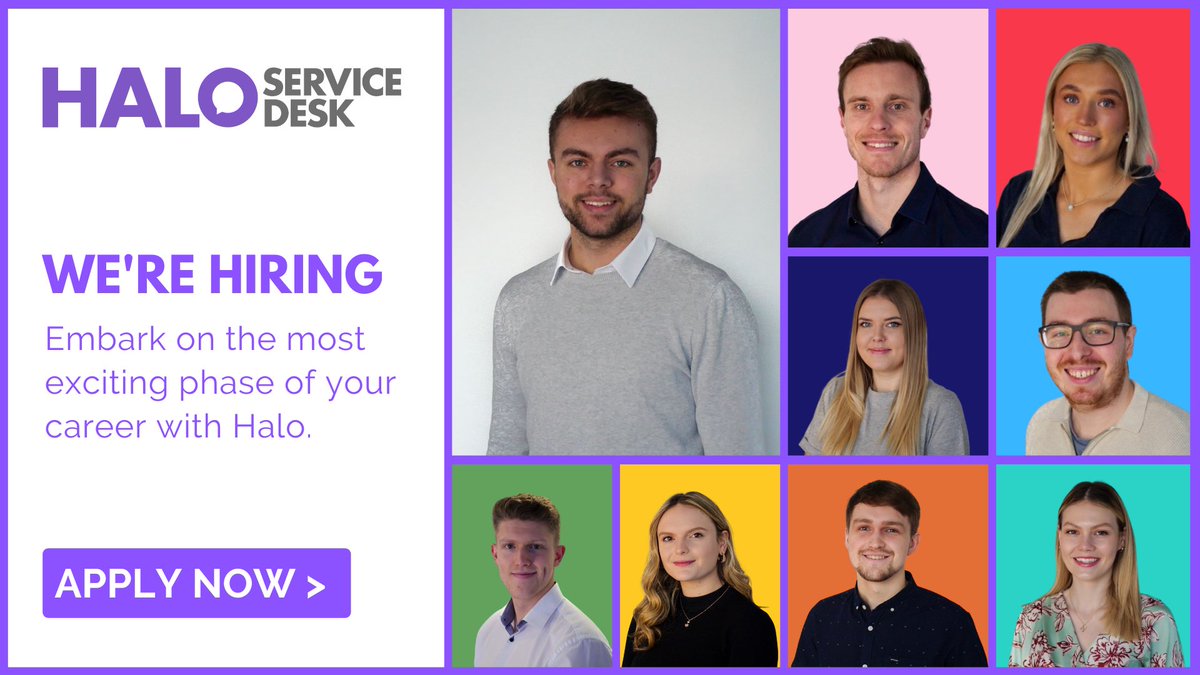 HaloServiceDesk's tweet photo. Halo Service Desk is Hiring!

Have you recently graduated from University? You could play a key role at one of the fastest growing software companies.

To find out more about our Graduate Scheme and apply, click here: https://t.co/wYcsaYzGxX

#Job #Graduate #Hiring #Recruitment https://t.co/bQnKuyNsk4