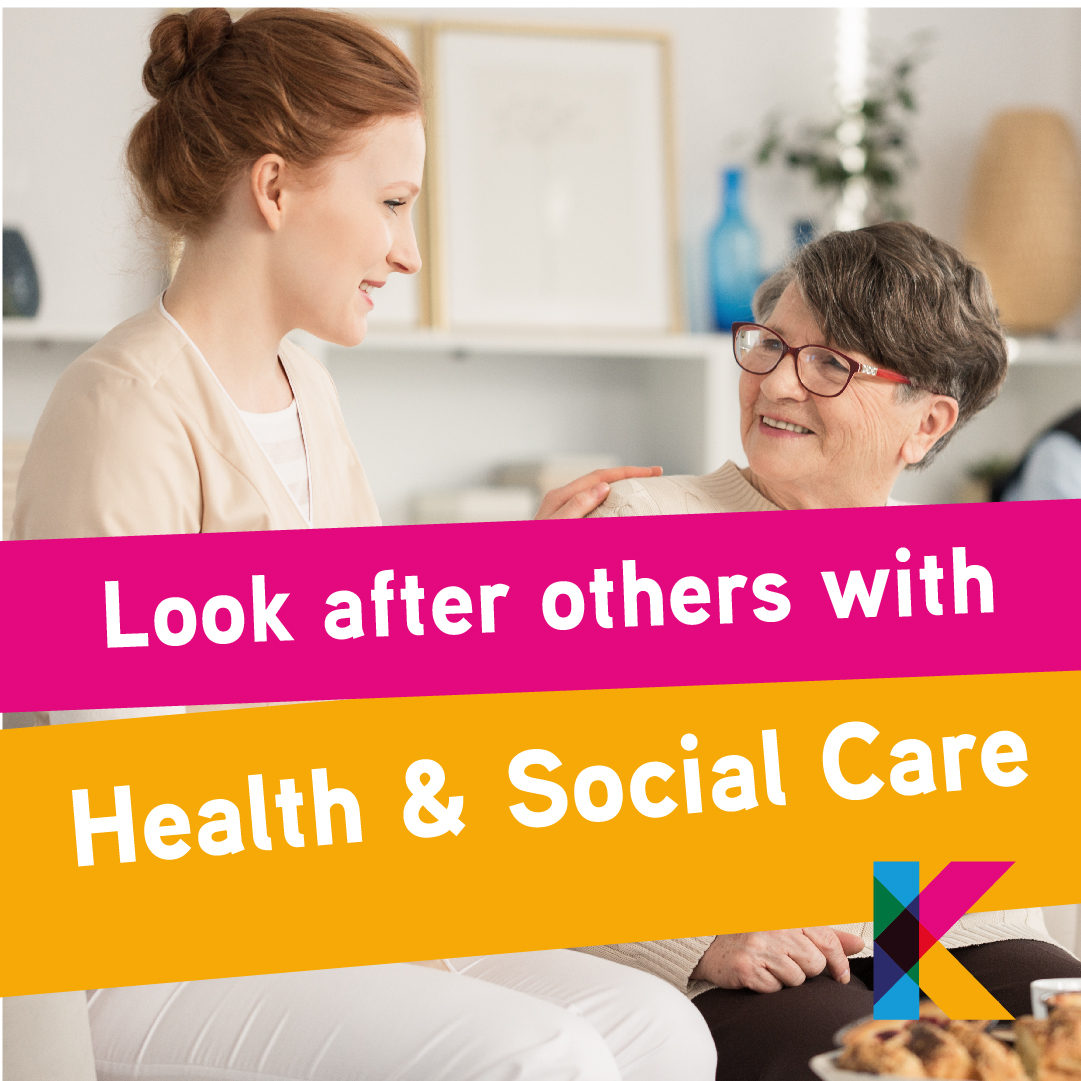 Working in the Health &amp; Social Care sector can be both rewarding and fulfilling.  We have courses that can set you on that career path. 

Look after others with Health &amp; Social Care

Apply NOW - ow.ly/EwGR50HJ4VK - select Health &amp; Social Care

#Study2022 #Health #Care