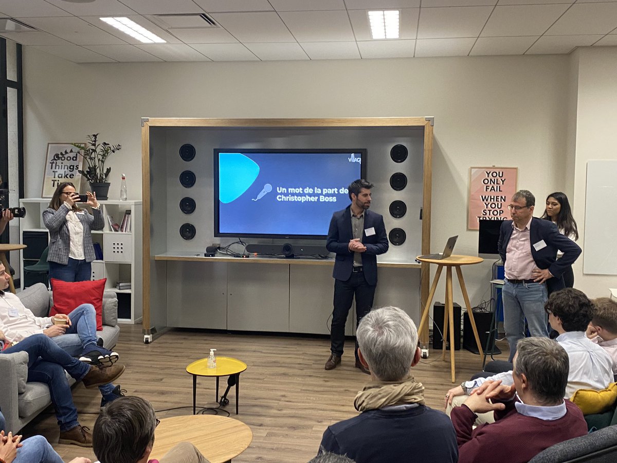 🥁 C’est parti pour le #bootcamp organisé par la direction #innovation de @GRTgaz avec notre partenaire @VillageCAParis ! Nos innovateurs vont bénéficier d’un #coaching sur mesure pendant 2 jours 💪