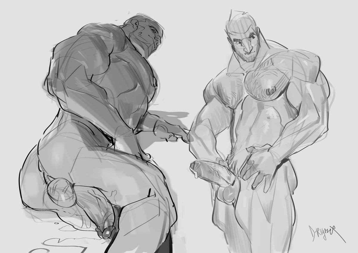 sketchy sketch

#bara #nsfw #gay #muscle
