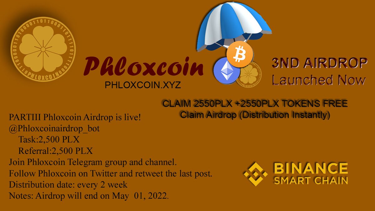 phloxcoin's tweet photo. claim 2,550 PLX = 2,550 PLX free
🎁 https://t.co/XIxKVwsyDV

📢 Claim Airdrop (Distribution Instantly)
✅ Open your TRUST WALLET
✅ Go to Dapps
✅ Copy this link and paste into your DApps search bar
💧https://t.co/yg2OuakHhi💧 
Task:2,500 PLX
Referral:2,500 PLX https://t.co/yqwqPwtA5i