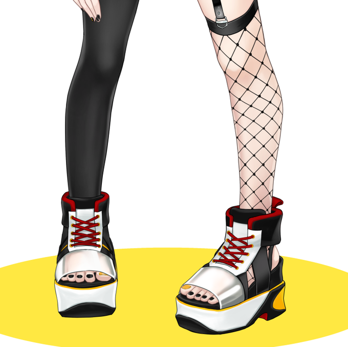 厚底スニーカーのtwitterイラスト検索結果