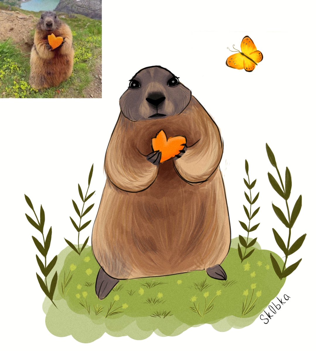 Sk0bka1's tweet photo. Do you have spring mood?
I don't have it either.  Considering also that it snowed yesterday.  Let spring be at least on this art ~

#art #spring #digitalart #digital https://t.co/bShdO1vRvJ