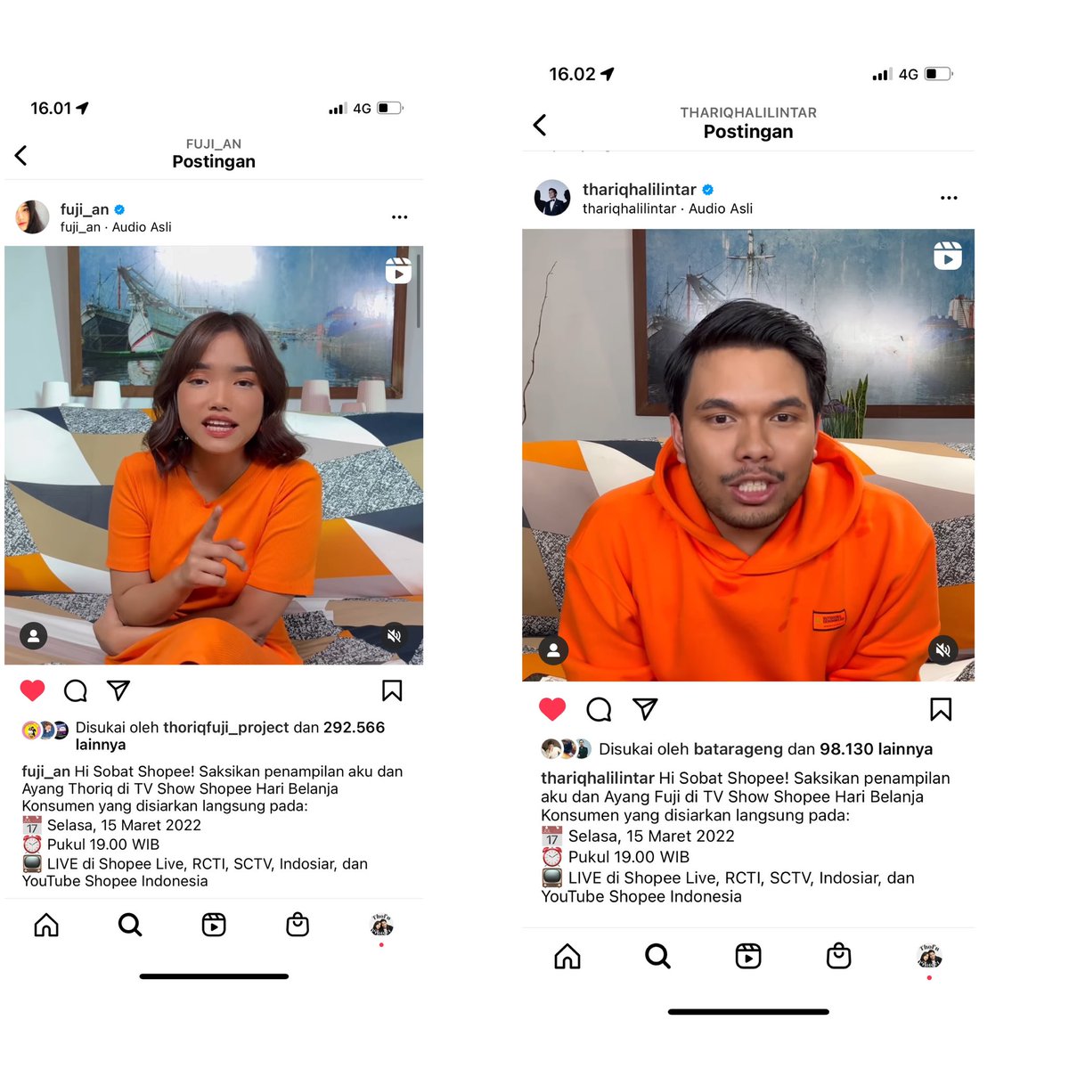 thofuprotect's tweet photo. Jangan lupa hari ini ada kesayangan kita di tv show shopee jam 19.00 WIB 
#Thofushopee https://t.co/gUsVHL1d1q