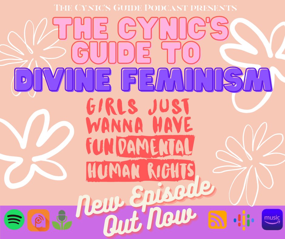 cynics_guide's tweet photo. The final episode of Season 2 is here! Listen to Ceryn Rowntree talk about all things feminism and divine using the link below...

https://t.co/M6biKkh9gD

#podcast #finalepisode https://t.co/imIGZVdxae
