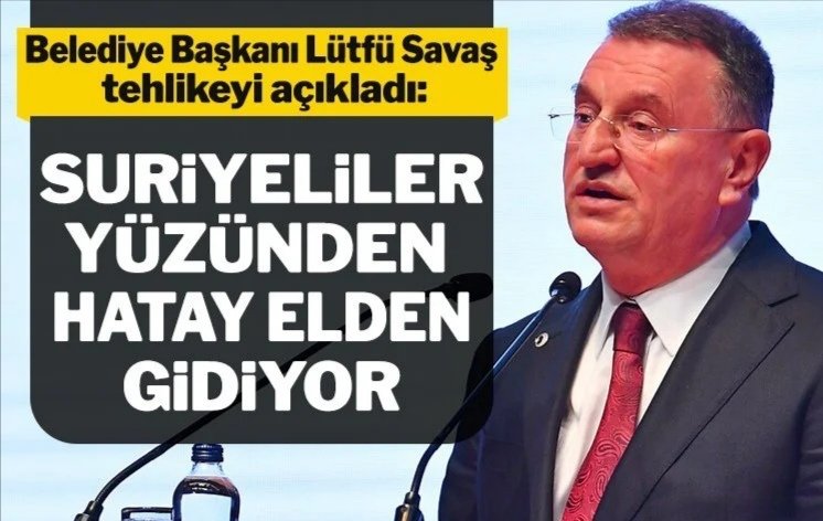 Sadece Hatay değil, tüm Türkiye sığınmacı adı altında işgal ediliyor.

Bu işgal bitmeden ne ekonomi düzelir, ne de başka bir şey! Tüm siyasi partilerin tek önceliği bu işgale son vermek olmalı! 

#ÇillerePartiAdıÖnerim #motorin
Devlet Bahçeli