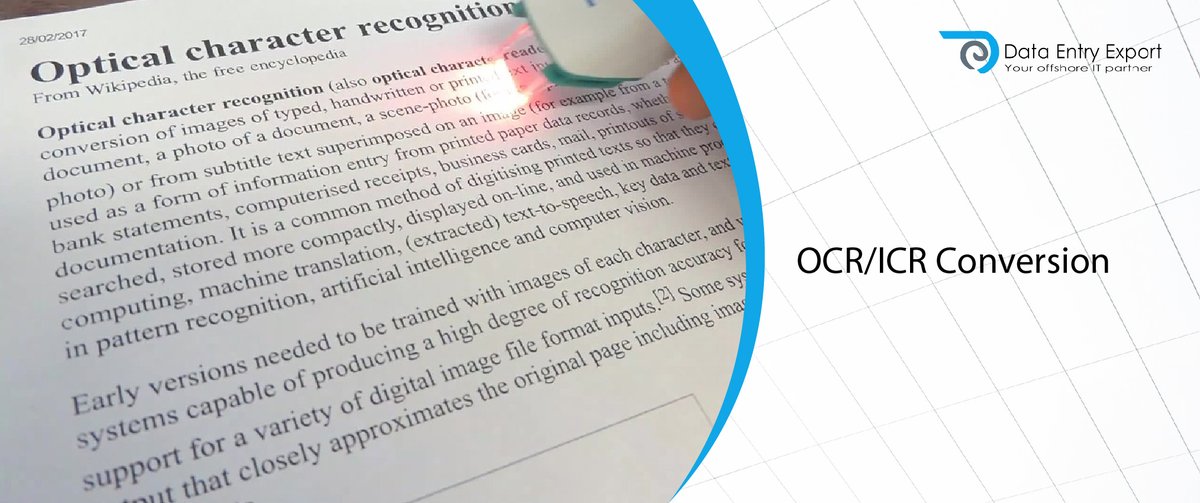 dataentryexport's tweet image. Making the best use of OCR and ICR technologies to ease data conversion and data management process. 
Visit:dataentryexport.com/ocr-conversion…
Email:support@dataentryexport.com
#icrconversion #catalogs #formconversion #photocoversion #OCRdataconversion #dataconversionprocess #onlinebusiness