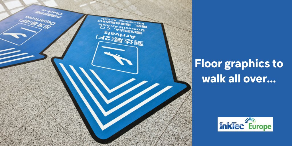 InkTecEurope1's tweet image. Give that finishing touch for retail with window film, wall signage &amp;amp; floor graphic reminders…choose media that can be easily applied, repositioned and removed such as our more resilient, thicker floor graphic bit.ly/3q4XtHE
#signage #InkTec #largeformatmedia #print