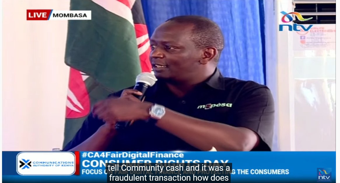 CA_Kenya's tweet photo. For us MPESA is a two sided ecosystem. It is a platform that enables businesses and customers. In the middle is technology. There's more innovation outside our ecosystem, that builds products and services to enrich the economy. @SafaricomPLC's @Sitoyo #CA4FairDigitalFinance https://t.co/4NTk93KCpC