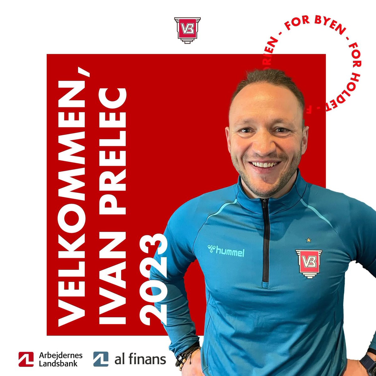 LydFraNorreskov's tweet photo. @Vejle_B har ansat 34-årig Ivan Prelec som klubbens nye cheftræner frem til 2023! Velkommen til klubben Ivan!🔴⚪️ #VejleB https://t.co/zOvgtczr1c