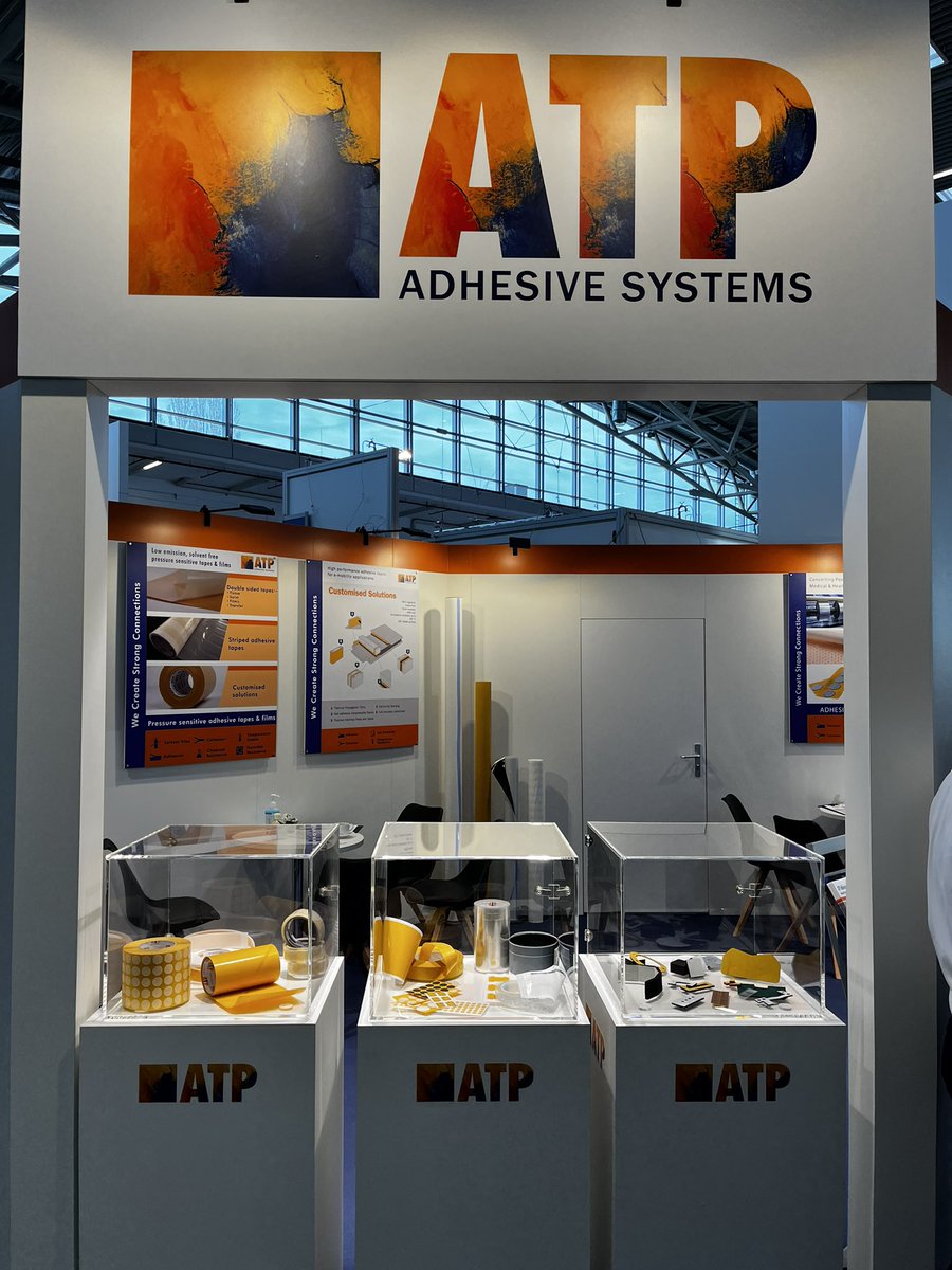 ICE EUROPE - DAY 1!

Happy to welcome you on our booth in Munich, Hall A5, Booth 1824!

Register for here: lnkd.in/eQWMfKPn
Please contact ATP for a free voucher/promo code.

#ICEEurope #icex #Converting #adhesive #adhesivetapes #customized #europe #film #esg