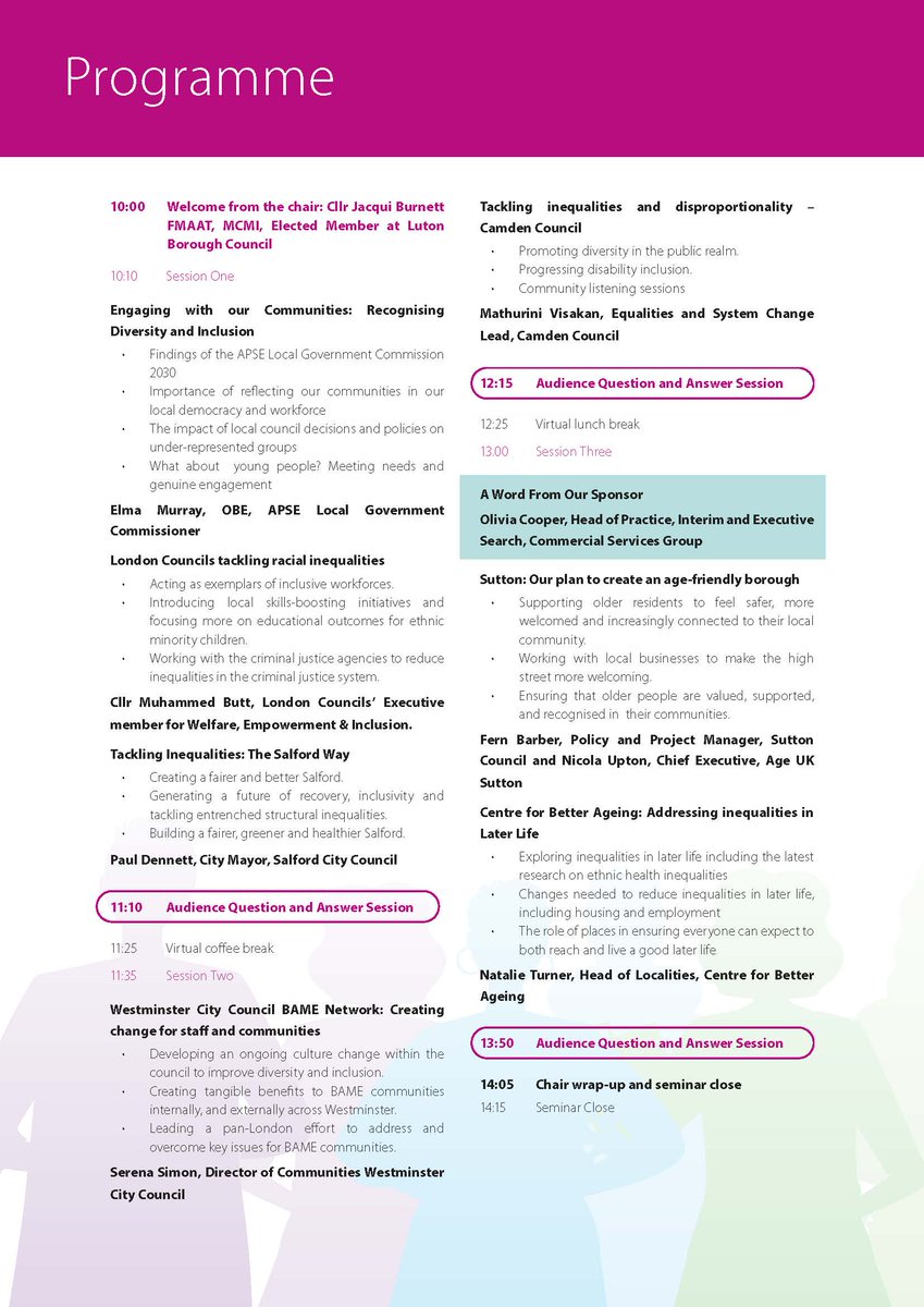 apseevents's tweet photo. We're all set for #apsediversity!
This online seminar brings together a range of expert speakers exploring steps local councils have taken and are continuing to carry out in developing and supporting a diverse workforce at all levels π
Programme infoπ
https://t.co/zJcKb5TXs6 https://t.co/OmdM96lKbb