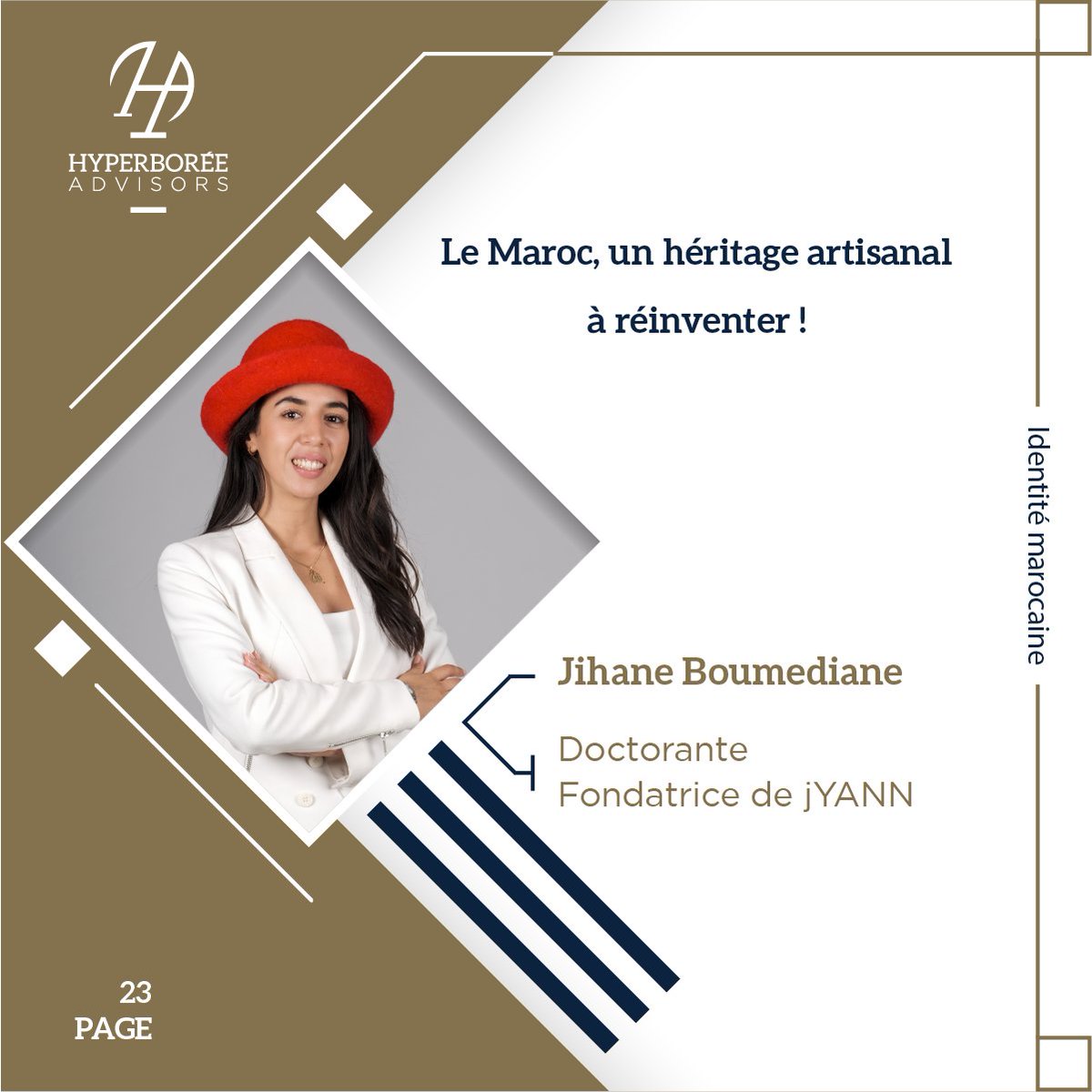 ha_intellab's tweet photo. « ... des métiers de l'artisanat risquent de disparaitre si nous ne travaillons pas assez sur leur attractivité ».

Retrouvez l’analyse de Jihane Boumediane de l’#artisanat au #Maroc sur: https://t.co/YFrUt4me0L https://t.co/VGS0uR1pYe