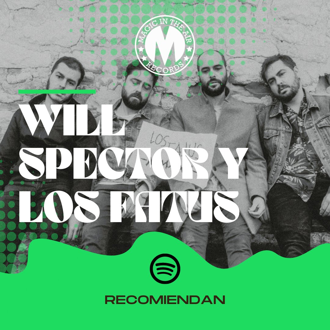 feverprod's tweet photo. #PLAYLIST 💫 | Will Spector y @LosFatus 

🗣️Aquí nuestra selección de temazos para momentos bajos, turbios y de conquista. Todas ellas en la lengua de cervantes, para que nos entendamos mejor.

▶️ https://t.co/PbLveO7iSN

@SpotifySpain 
#WillSpectorYLosFatus #magicmountainrecords https://t.co/Hq5nxPgDb2