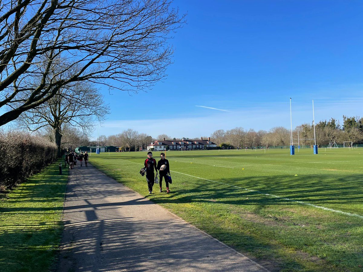 DoverCollSport's tweet photo. Looking forward the the U13 Kent VII’s today, and what a day for it! https://t.co/pqnmitB3FC