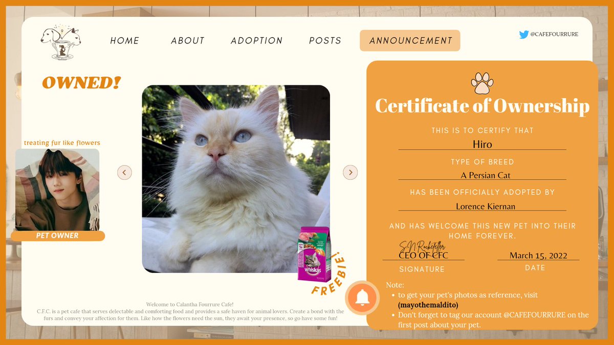 ͏͏              
͏͏       The fur finally found a new home ʚ

         ┌─── .·:*¨  it's you.¨*:·. ───┐  

͏͏           𓆩❀𓆪 Loki <a href="/kIoutchaser/">ً</a>
            ✑ <a href="/CAFEFOURRURE/">Calantha Fourrure - CLOSE!</a> 
           🐾 hiro

͏͏