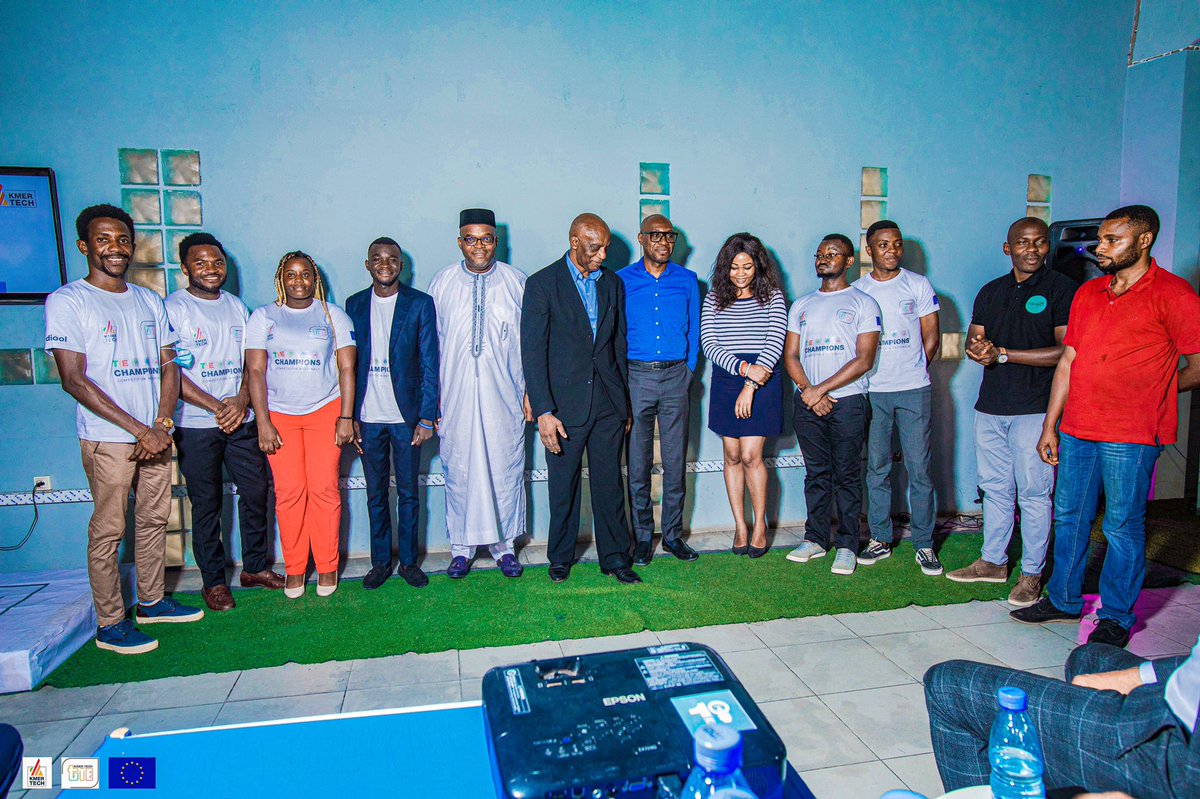 CGCEGuideApp's tweet image. Yay!!🎉 We are happy to share that we emerged 2nd prize winner National Competition TIE CHAMPIONS - For the Best Startup Projects in Response to the Impact of COVID-19 by @LaKmerTech and @UEauCameroun worth 15,000 €. 

@africatechie @P_VanDamme_EU @ChrisDennysUK @JulesKembou