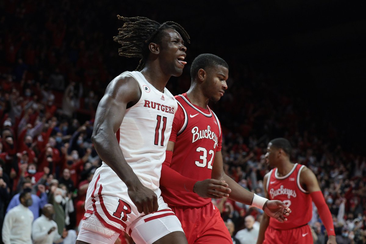 OTB_SBNation's tweet photo. A comparison point for Rutgers men’s basketball’s Wednesday NCAA tournament game is Ohio State; @FredGaudios looks at the analytics to compare the two squads and suggest opportunities for @RutgersMBB to succeed against Notre Dame https://t.co/PfY00m2T9V https://t.co/OA4RuQw1QL