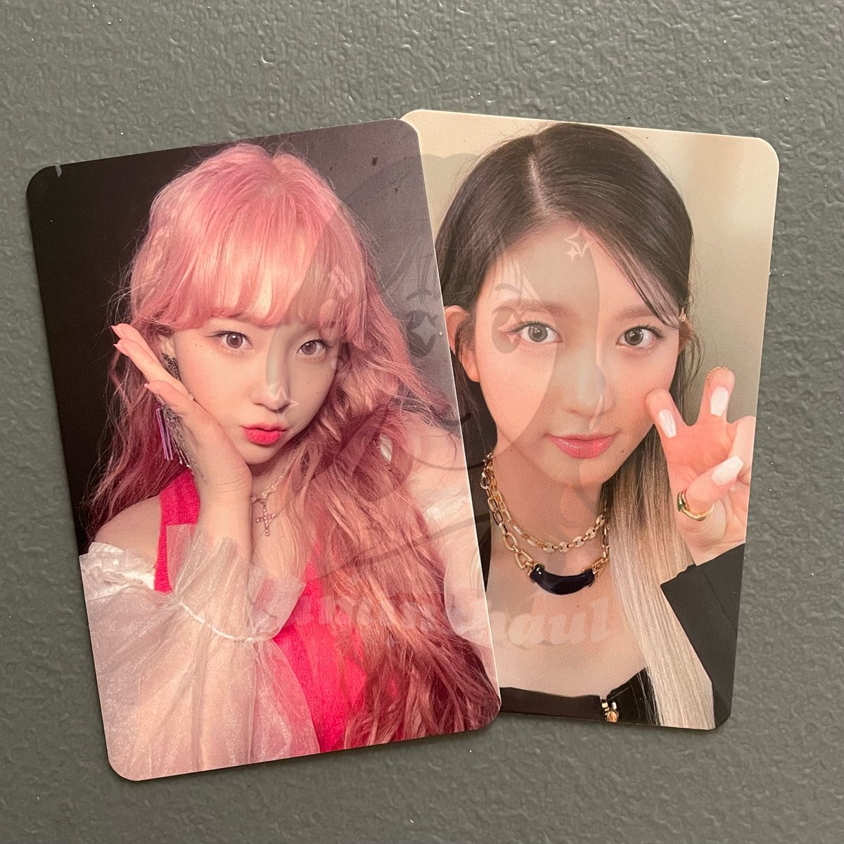 suminshaul's tweet photo. ✦ 𓂋 [ #suminmails ] . . . 🧺 ᥫ᭡
             ⤷ chaehyun jump up &amp; gaeul makestar

my two pretty babies 💒 super cute nila t__t thank you so much @xryujihyo (chaehyun) and @catcarts (gaeul) for hosting a tingi and for packing them safely. 🫶🏼

₊˚ #from_catcarts 𓂃 ⊹ https://t.co/lMD9VlM3JL