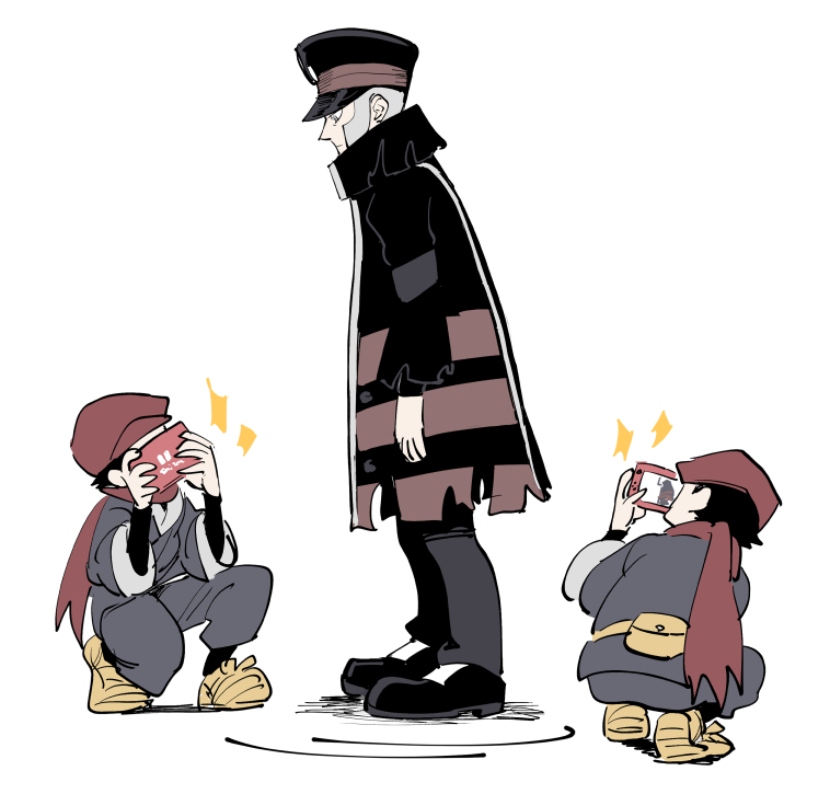 ノボリ 「上りさん撮ってた時 」|左文字門侍のイラスト
