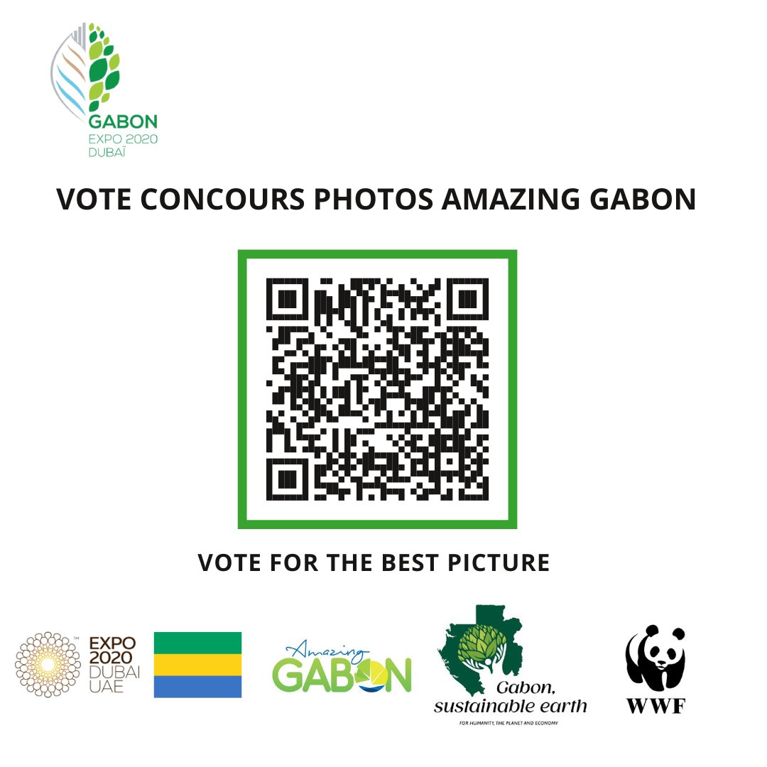 Scan and Vote! for your favorite photos of the National Photography Competition <a href="/AmazingGabon/">AmazingGabon</a> <a href="/WWFGabon/">WWF Gabon</a> 

Link:concoursphotoag.com/vote-concours-…

#gabon #wildlifephotography #Sustainability #biodiversity